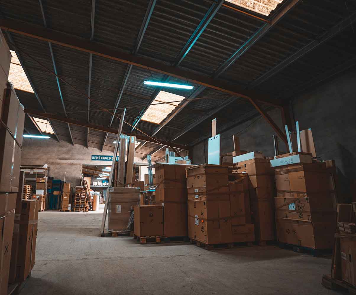 Stockage garde-meubles en charente déménagements Delage